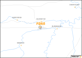 map of Fomin