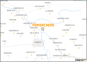 map of Fomishcheno