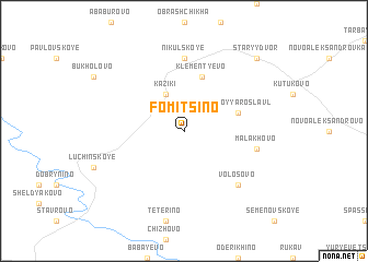 map of Fomitsino