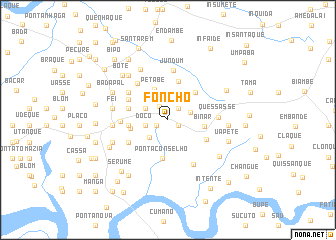 map of Foncho