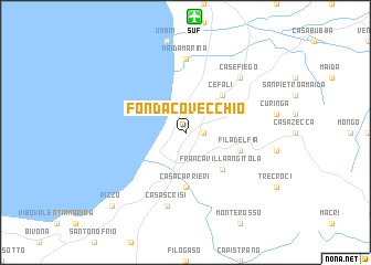 map of Fondaco Vecchio