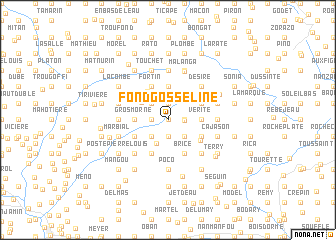 map of Fond Gosseline