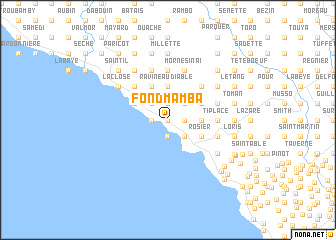 map of Fond Mamba