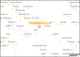 map of Fondodevilla