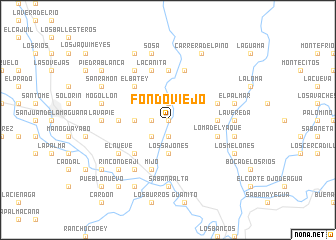 map of Fondo Viejo