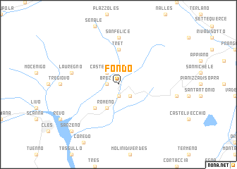 map of Fondo