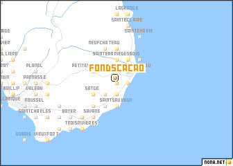 map of Fonds Cacao