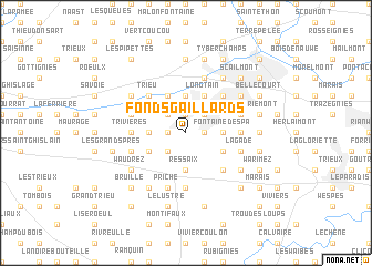 map of Fonds Gaillards