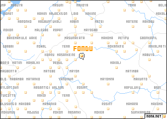 map of Fondu