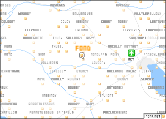 map of Fond