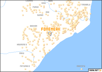 map of Fonemeak