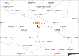 map of Fonfría