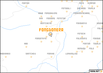 map of Fong Donéra