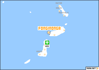 map of Fonginonga