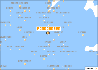 map of Fongo Baber