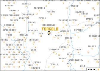 map of Fongolo