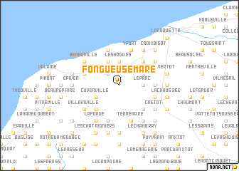 map of Fongueusemare