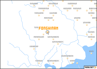 map of Fongwinam