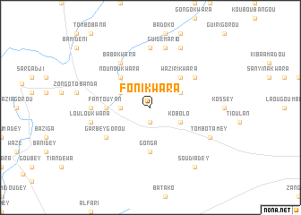 map of Foni Kwara