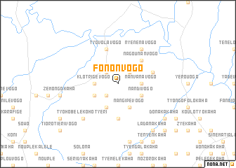 map of Fononvogo