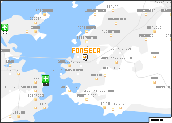 map of Fonseca
