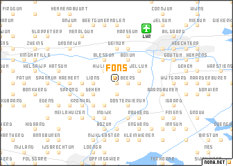 map of Fons