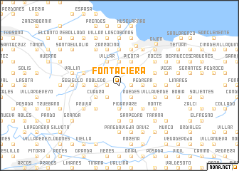 map of Fontaciera