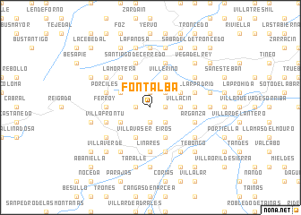 map of Fontalba