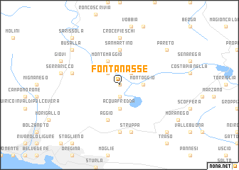 map of Fontanasse