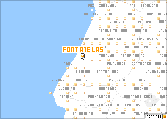 map of Fontanelas