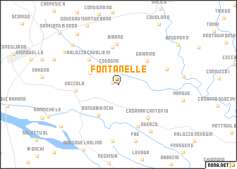 map of Fontanelle