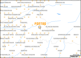 map of Fontão