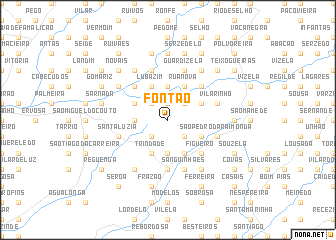 map of Fontão