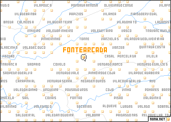 map of Fonte Arcada