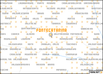 map of Fonte Catarina