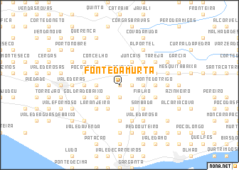 map of Fonte da Murta