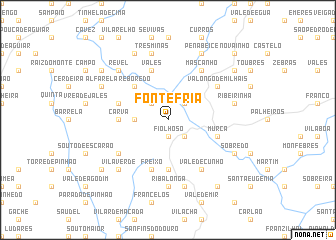 map of Fonte Fria