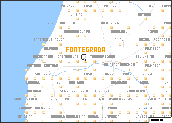 map of Fonte Grada