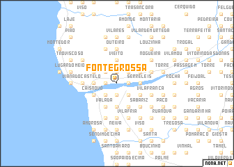 map of Fonte Grossa