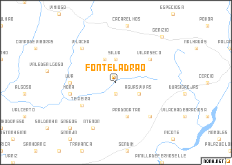 map of Fonte Ladrão