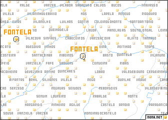 map of Fontela