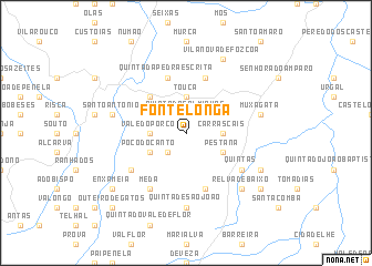 map of Fonte Longa