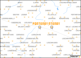 map of Fontenay