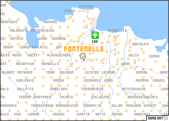 map of Fontenelle