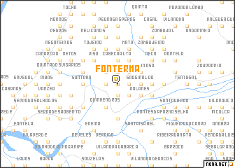 map of Fonterma