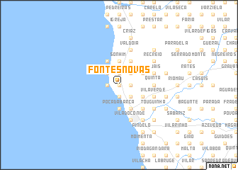 map of Fontes Novas