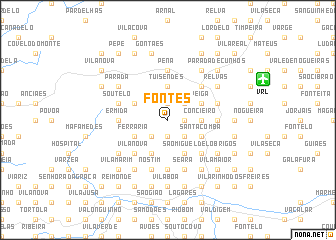 map of Fontes