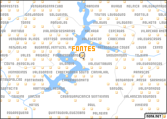 map of Fontes