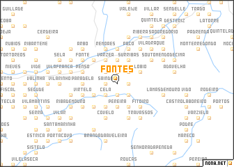 map of Fontes