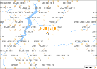 map of Fonteta